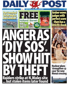 Cover of Daily Post (North Wales)