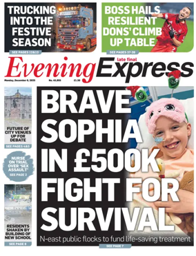 Cover of Evening Express (Extra Edition)