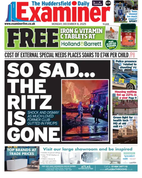 Cover of Huddersfield Daily Examiner