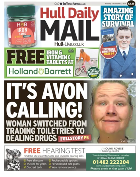 Cover of Hull Daily Mail