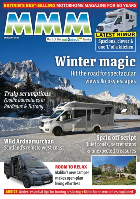 Cover of MMM The Motorhomers' Magazine