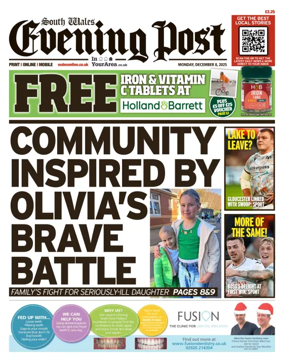Cover of South Wales Evening Post