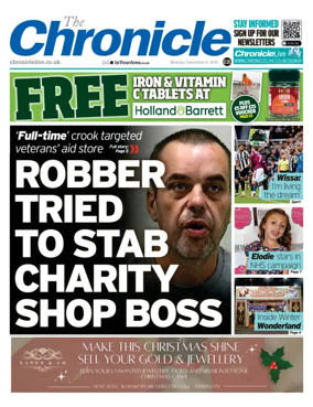 Cover of The Chronicle (South Tyneside and Durham)