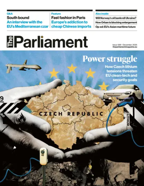 Cover of The Parliament Magazine