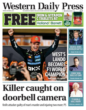 Cover of Western Daily Press