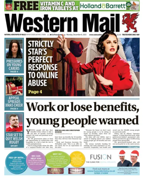 Cover of Western Mail