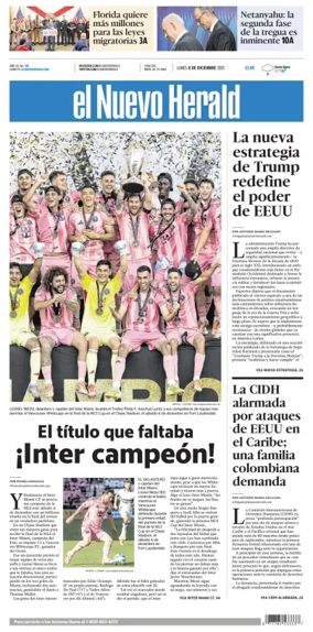 Cover of El Nuevo Herald