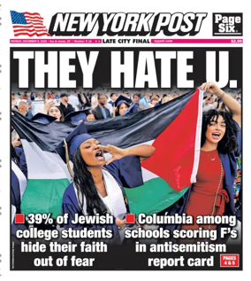 Cover of New York Post