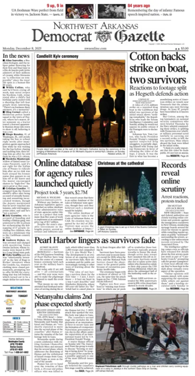 Cover of Northwest Arkansas Democrat-Gazette