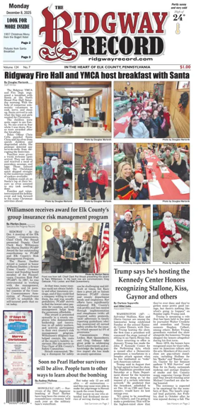 Cover of Ridgway Record