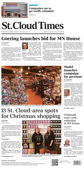 Cover of St. Cloud Times