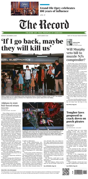 Cover of The Bergen Record