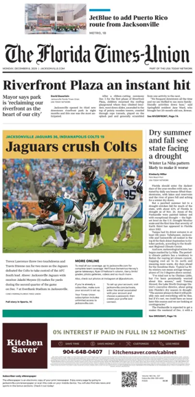 Cover of The Florida Times-Union