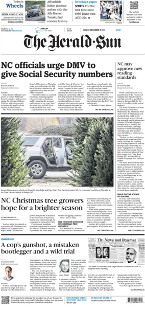 Cover of The Herald Sun