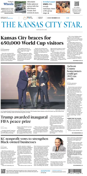 Cover of The Kansas City Star