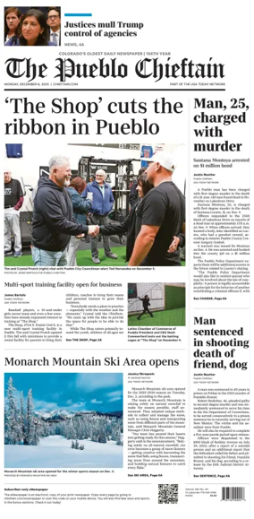 Cover of The Pueblo Chieftain