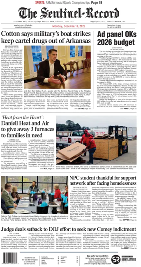 Cover of The Sentinel-Record