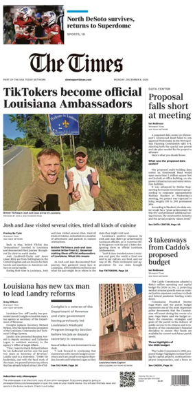 Cover of The Times (Shreveport)