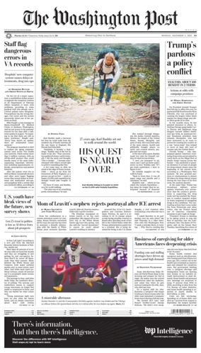 Cover of The Washington Post