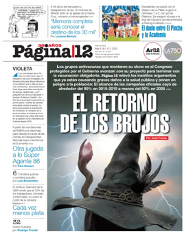 Cover of Pagina 12