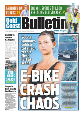 Cover of The Gold Coast Bulletin