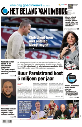 Cover of Het Belang van Limburg