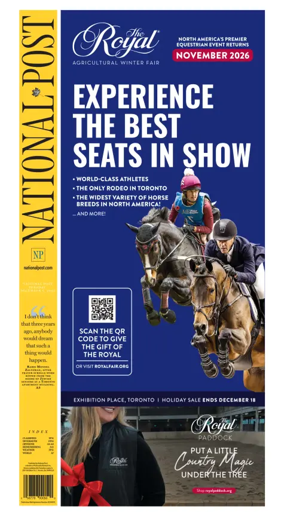 Cover of National Post - (National Edition)