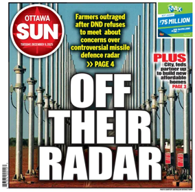 Cover of Ottawa Sun