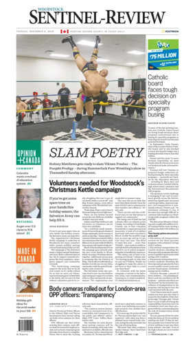 Cover of Sentinel-Review (Woodstock)