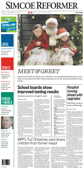 Cover of Simcoe Reformer