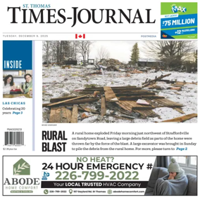 Cover of St. Thomas Times-Journal