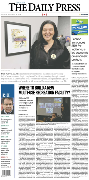 Cover of The Daily Press (Timmins)