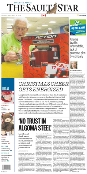 Cover of The Sault Star