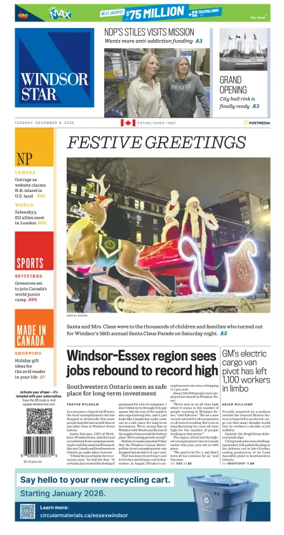 Cover of Windsor Star