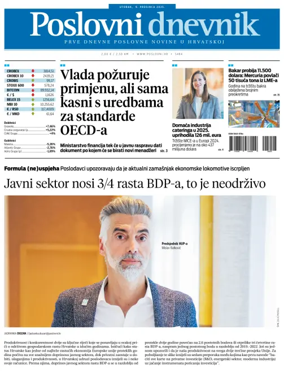 Cover of Poslovni Dnevnik