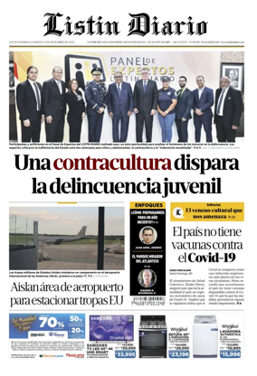 Cover of Listin Diario