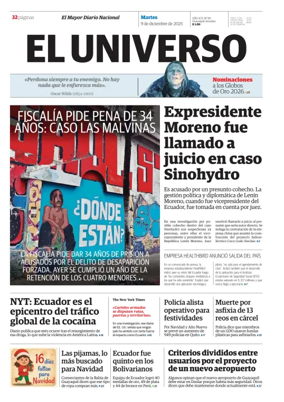 Cover of El Universo