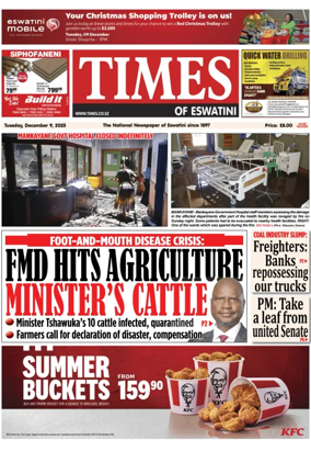Cover of Times of Eswatini