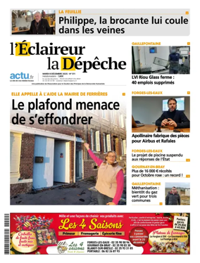 Cover of l'Éclaireur la Dépêche