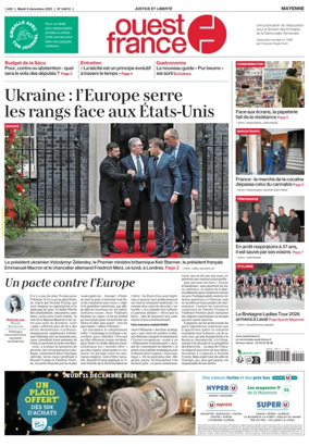 Cover of Ouest France (Laval)