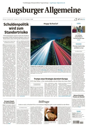 Cover of Augsburger Allgemeine (Ausgabe Stadt)