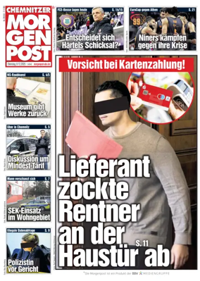 Cover of Chemnitzer Morgenpost