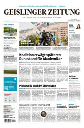 Cover of Geislinger Zeitung