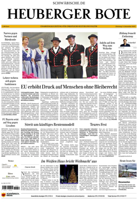 Cover of Heuberger Bote