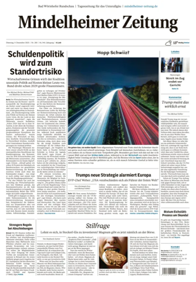 Cover of Mindelheimer Zeitung