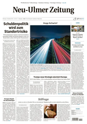 Cover of Neu-Ulmer Zeitung