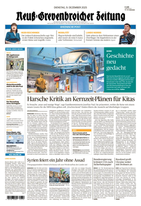 Cover of Neuss-Grevenbroicher Zeitung Neuss