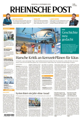 Cover of Rheinische Post – Düsseldorf Mitte/West/Ost/Nord/Süd