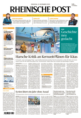 Cover of Rheinische Post Krefeld Kempen