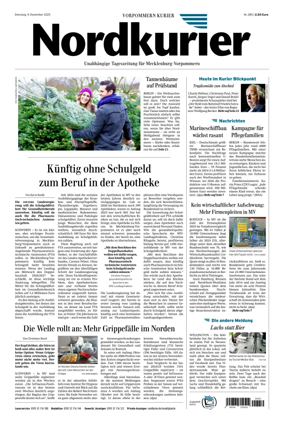 Cover of Vorpommern Kurier (Anklam)